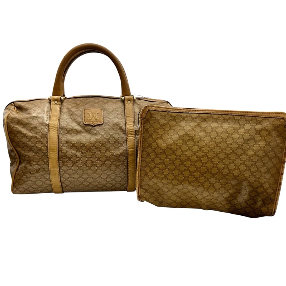 Celine Boston Bag with Cosmetic Pouch